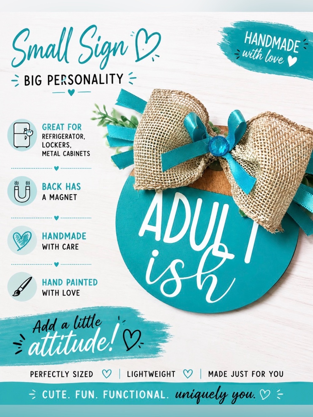 Funny Adult-ish Home Decor Sign